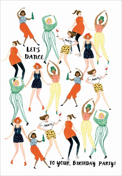 Card-Let's Party Invite