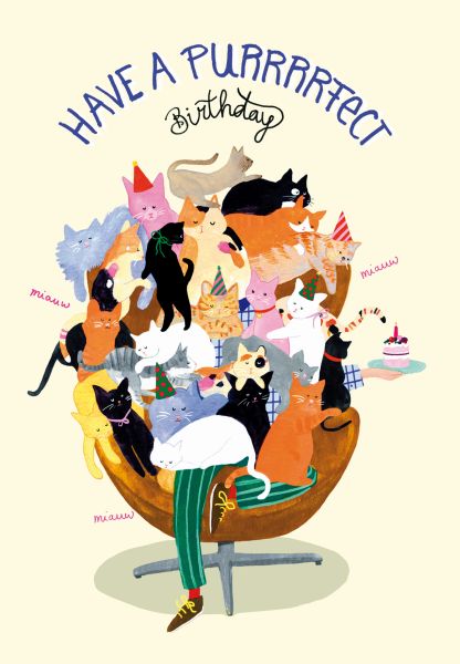 Card-Cat Birthday