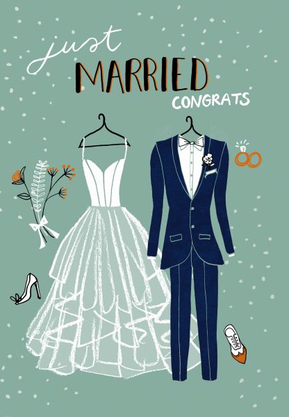 Card-Wedding Couple