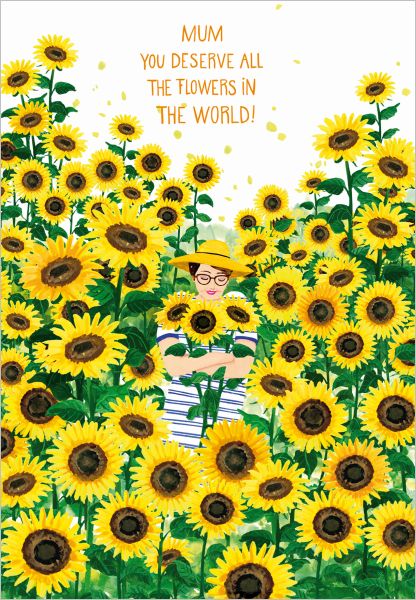 Card-Mother's Day Flowers