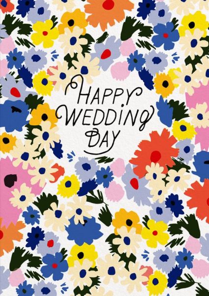 Card-Happy Wedding Day