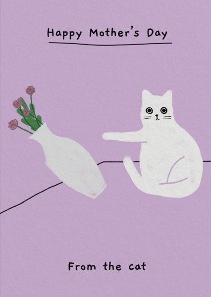 Card-Happy Mother's Day From The Cat
