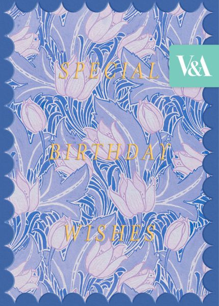 Foil Card-Blue Arts And Crafts