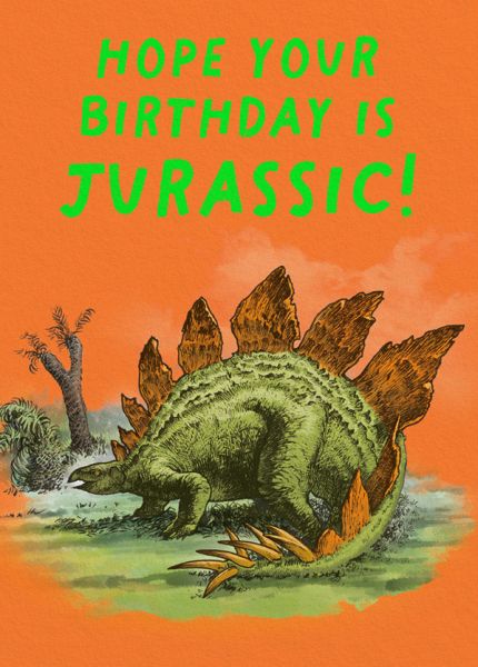 Card-Stegosaurus