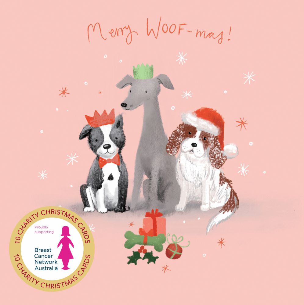 Christmas Card Wallet-BCNA-Dog Presents