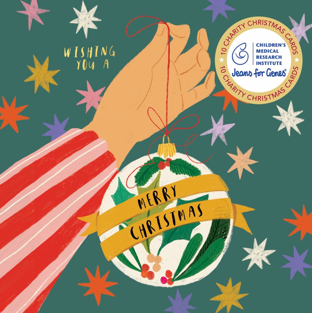 Christmas Card Wallet-CMRI-Bauble Magic