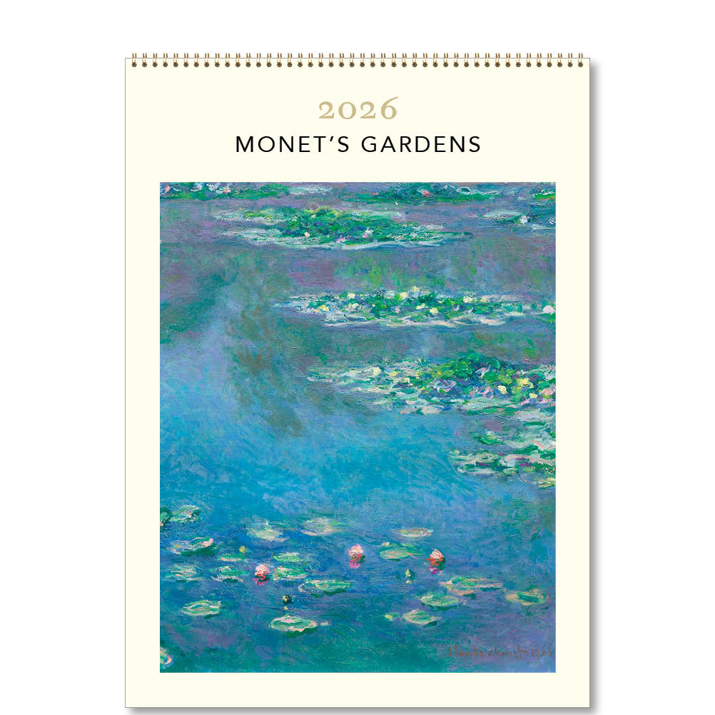 Vevoke Medium Calendar-Monet's Gardens