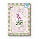 V&A A5 Diary-Cottagecore Pink Campanula
