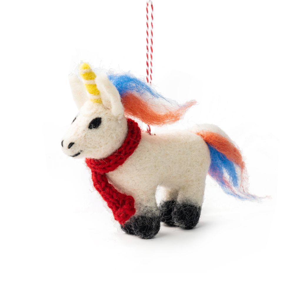 Charity Decoration-Felt Unicorn Uma