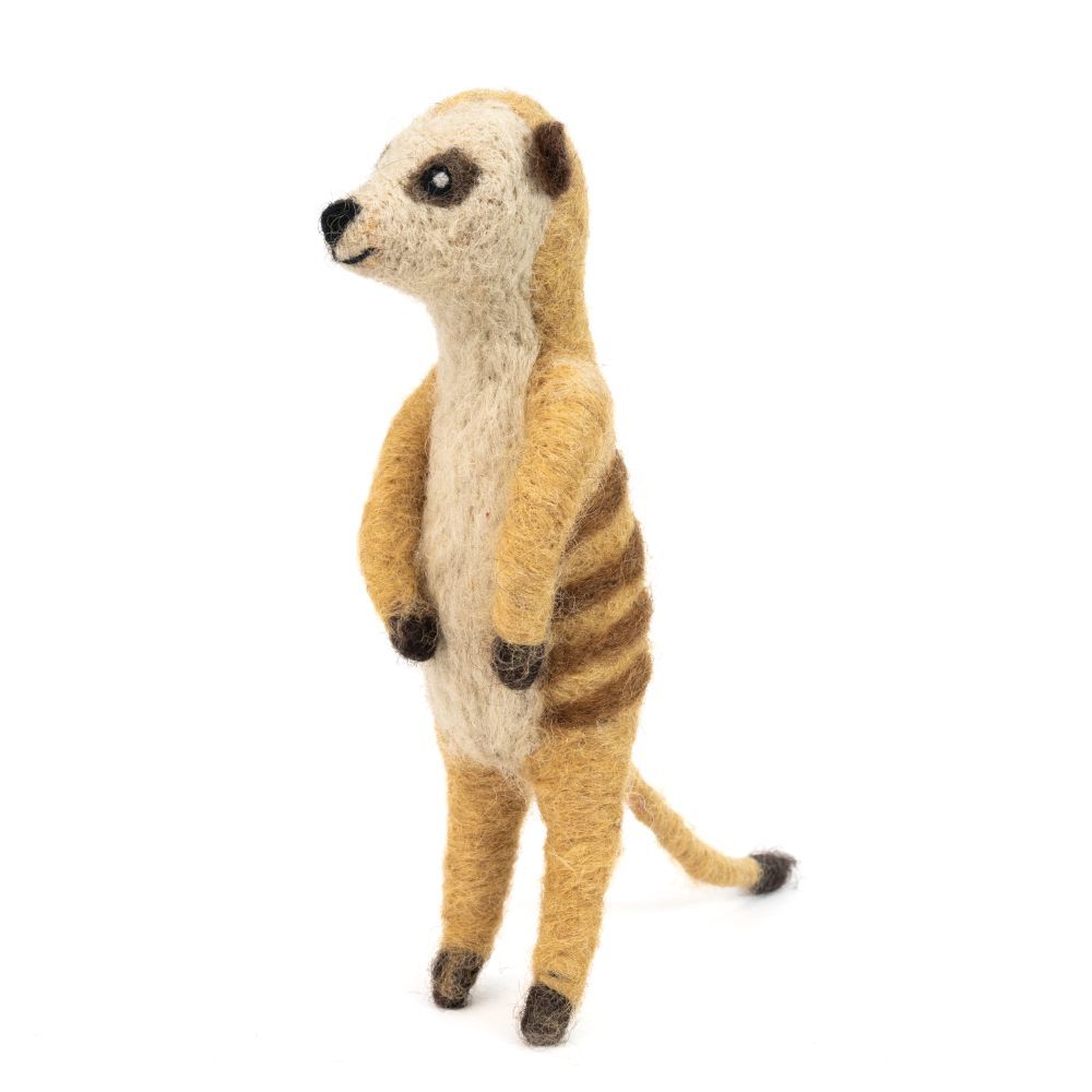 Handmade Felt Meerkat
