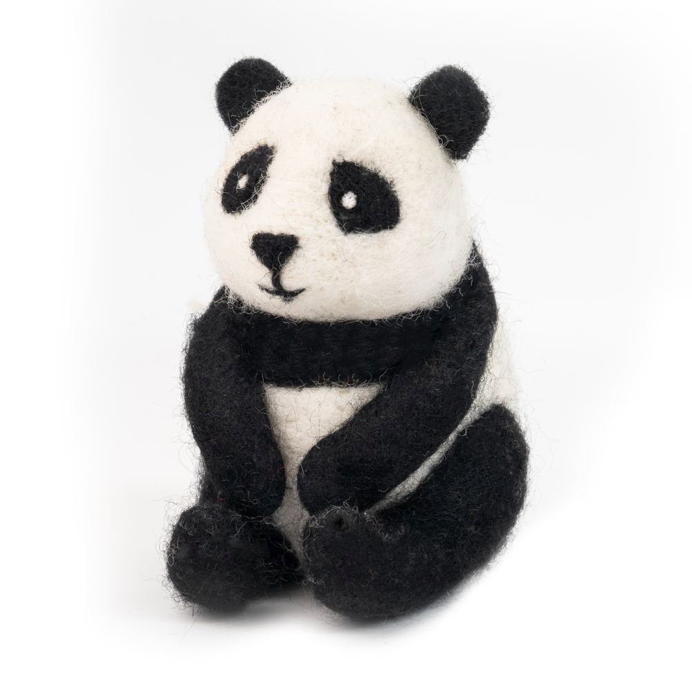 Handmade Felt Panda