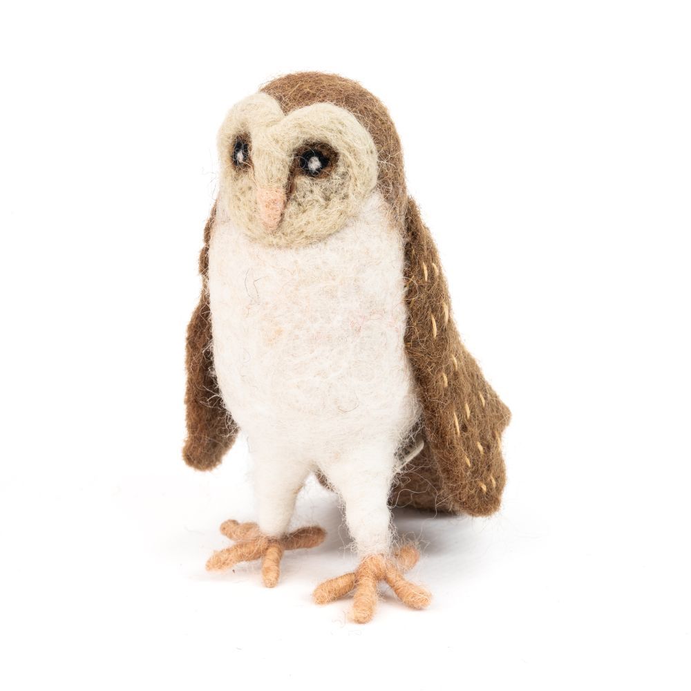 Handmade Felt Owl