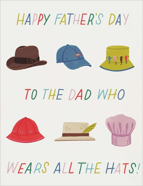 Card-Lots Of Hats