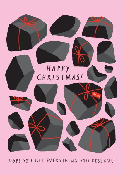Card-Coal Christmas 