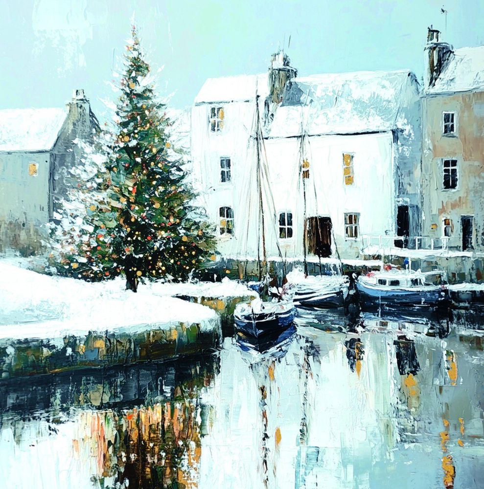 Card Pack of 6-Harbour Reflection