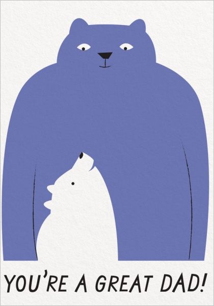 Card-Great Dad Bears