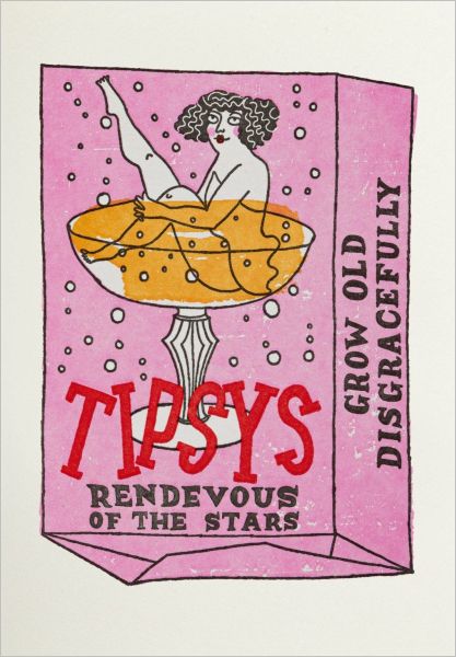 Mini Card-Tipsys Sugar Cube