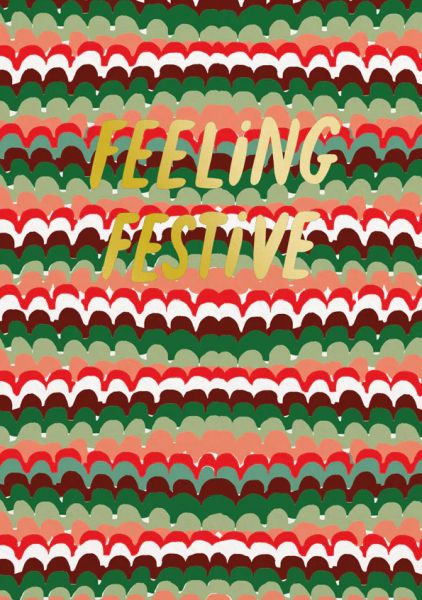 Foil Card-Festive Scallops 