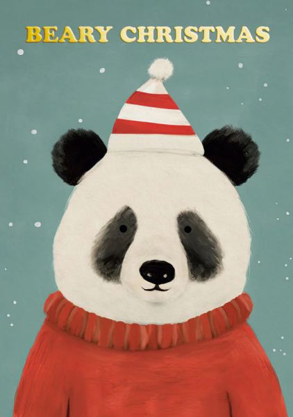 Foil Card-Panda Bear 