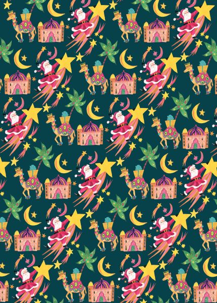 Wrap-Christmas Camel