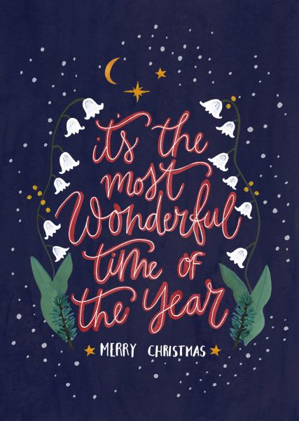 Card-Most Wonderful Time