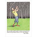 Card-Trouble With Golf