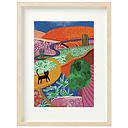 Art Print-Hockney Cat