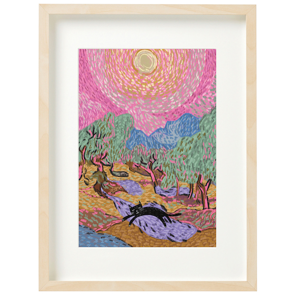 Art Print-Vincat Olives