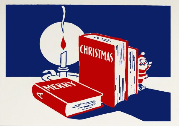 Mini Card-Christmas Books