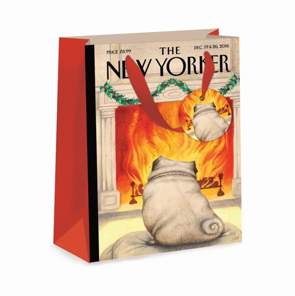 Gift Bag Medium-Pug By Fire