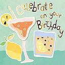 Foil 3D Card-Celebrate Drinks