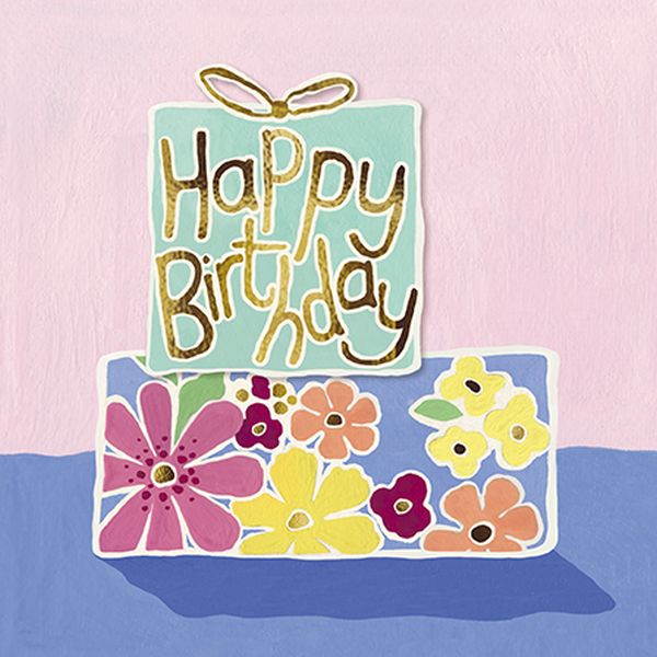3D Foil Card-Birthday Presents