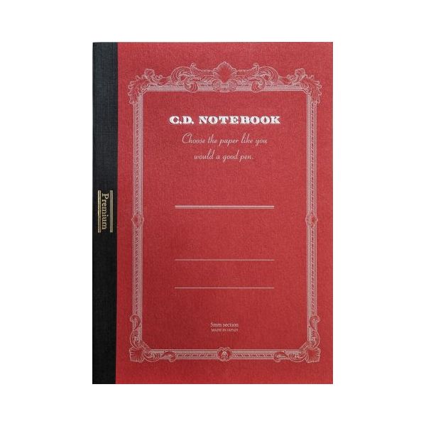 CD Premium Notebook-A5 Grid 