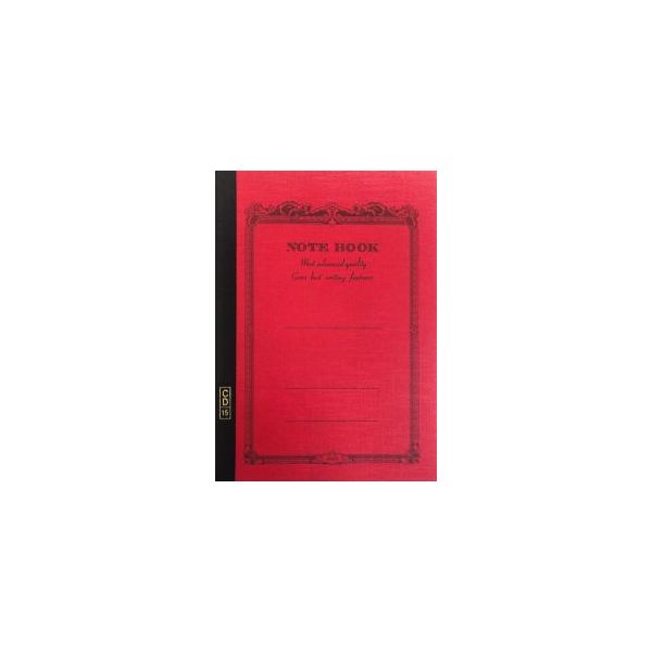 CD Notebook-A7 Lined Red