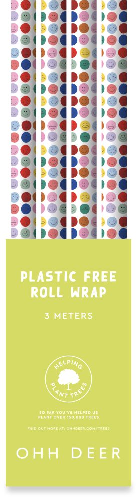 Roll Wrap-Smiley Face