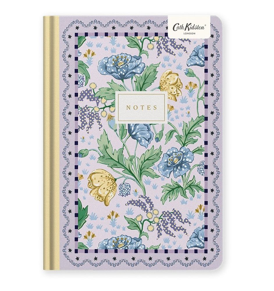A5 Premium Hard Cover Notebook-Painted by Numbers Lilac