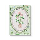 A6 Textured Soft Cover Notebook-Green Roots Vignette