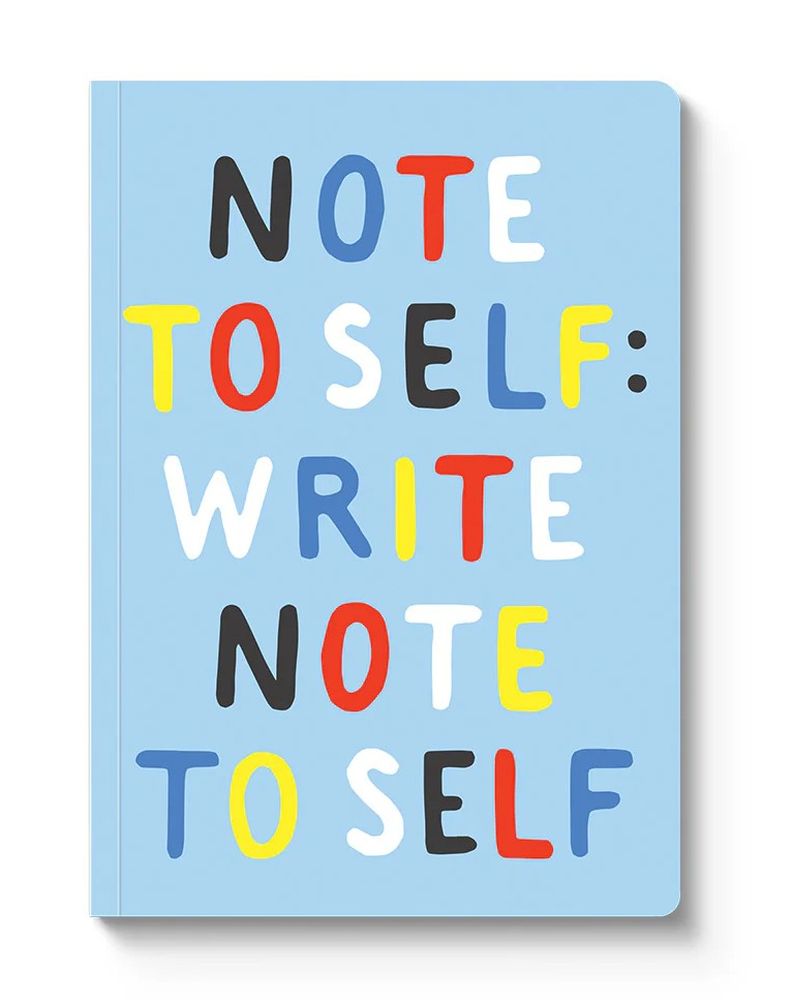 A5 Smooth Soft Cover Notebook-Note To Self