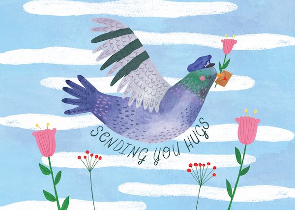 Card-Sending You Hugs