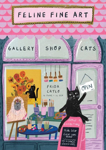 Card-Feline Fine Art Shop