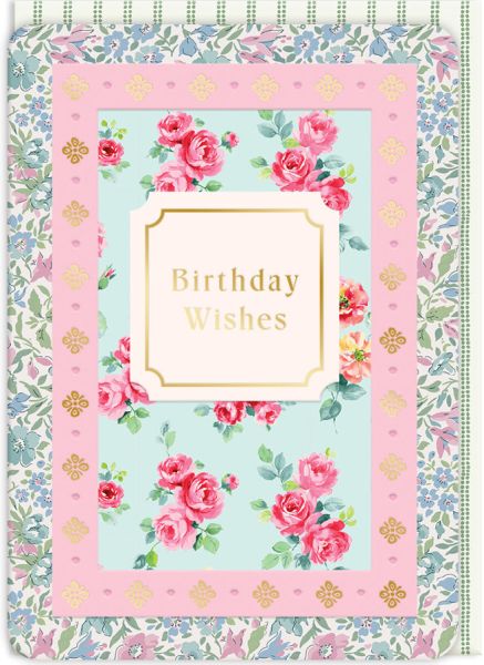 Laura Ashley Foil Card-Albertine