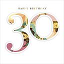 Foil Card-Happy Birthday 30