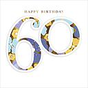Foil Card-Happy Birthday 60