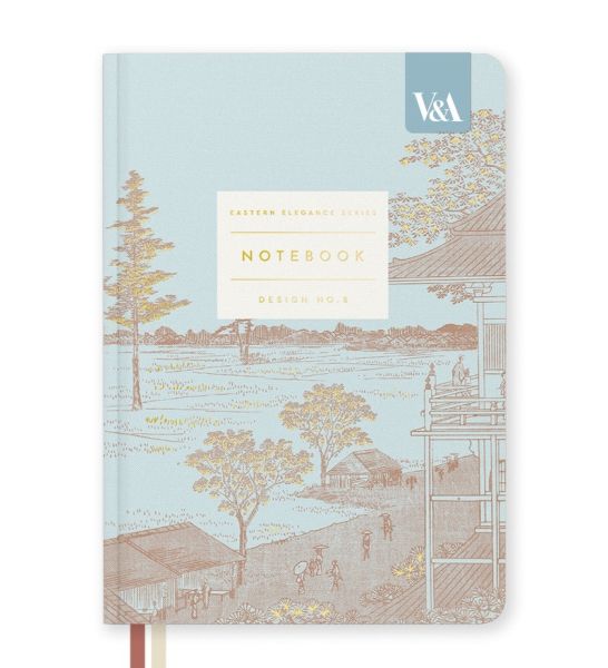 V&A B6 Premium Hard Cover Notebook-Terrace Landscape