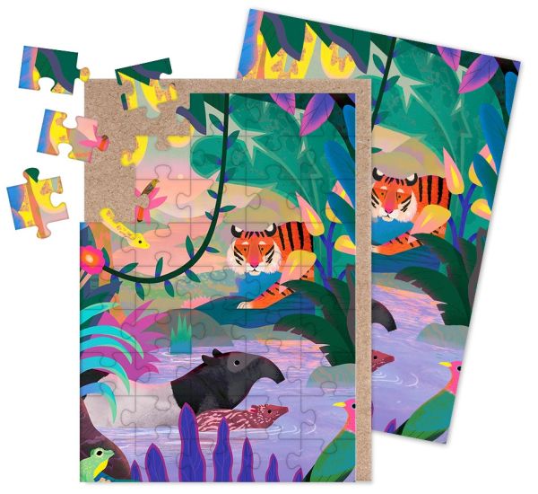 Jigsaw Card-45pc-Sumatran Jungle