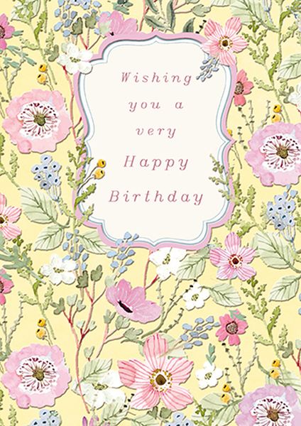 Card-Sunshine Garden