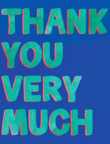 Card-Thank You Very Much