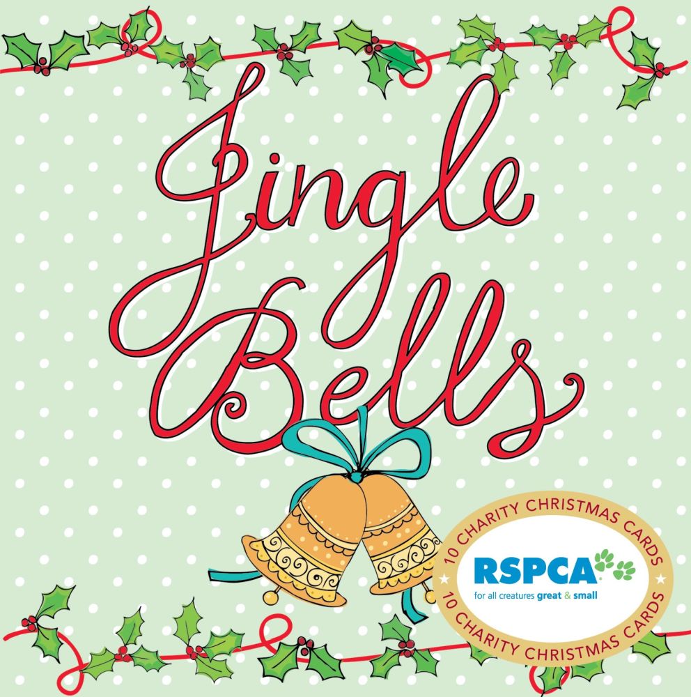Christmas Card Wallet-RSPCA-Jingle Bells
