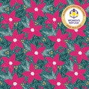 Christmas Card Wallet-Women's Refuge-Christmas Flora