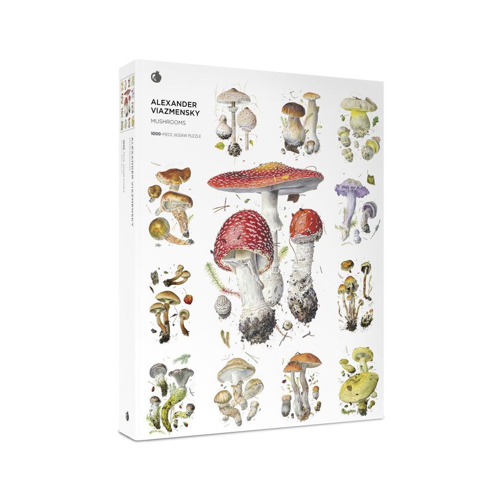 1000-Piece Jigsaw Puzzle-Viazmensky-Mushrooms